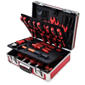 Maletín con herramientas aisladas IEC60900 34 piezas JGW-44349034