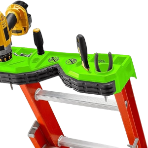 Escalera dieléctrica industrial con nivelador automático